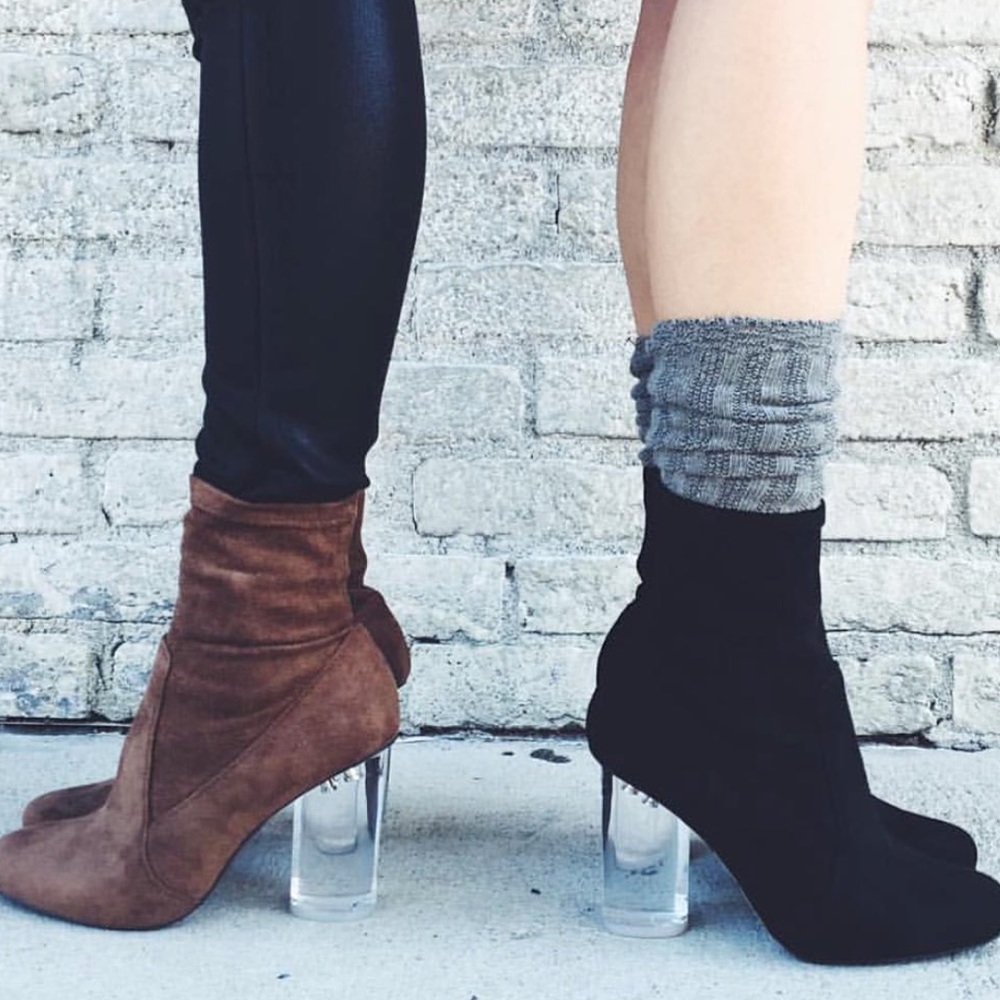 Jeffrey Campbell suede ankle Booties